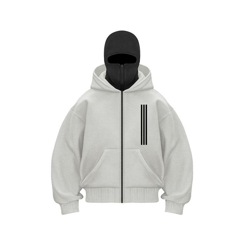 Мужская толстовка с капюшоном, свободная куртка с двойной шапкой, осенне-зимняя спортивная толстовка с капюшоном, толстовки с длинными рукавами для мужчин