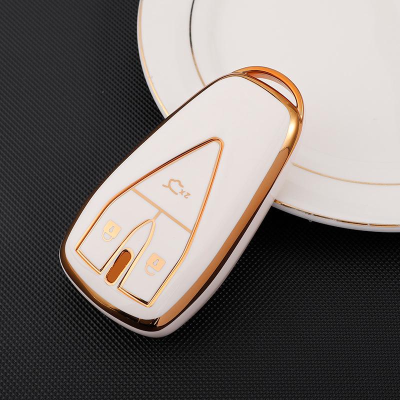 3/4/5 Кнопок Пномпень Чехол для ключа-пульта автомобиля Ракушка Брелок Защитная сумка Держатель для Changan CS35 Plus CS55 Plus CS75 Plus 2019 2020