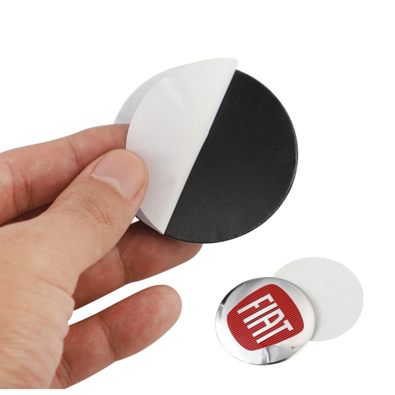 4Pcs Car Wheel Stickers 56mm Auto Center Hub Cap Decal For FIAT Abarth 500 Tipo FR Panda Argo Freemont Viaggio Bravo Punto Doblo
