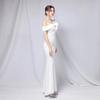 Long Evening Reception Playing Party Dress Self-wedding Shoot Guest Review Many Mermaid Elegant Bridesmaid Prom Korean  2024