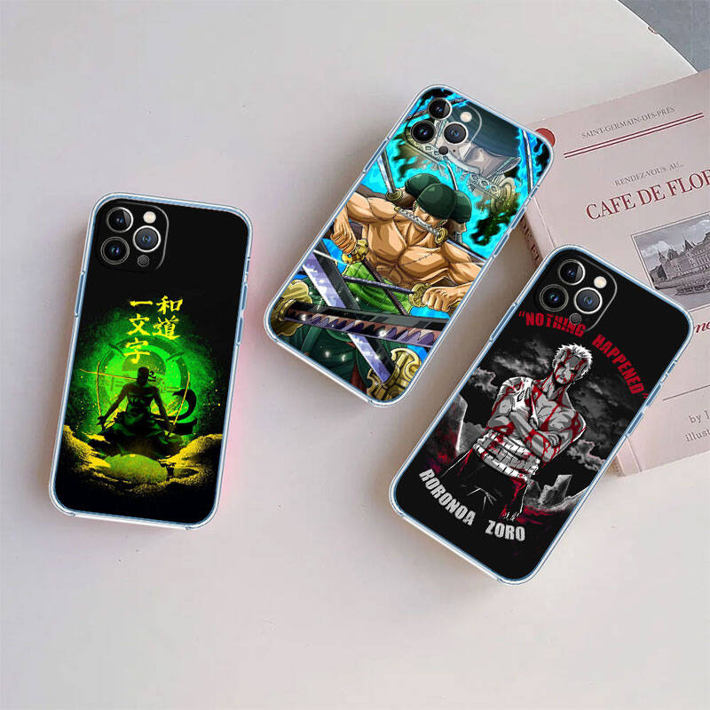 MH125 Чехол One Piece Zoro для Motorola E7 G6 G7 G8 G9 Plus Power Play G10 G20 G04 E30 E40 E22 E20 E13 E15 G22 G23 G05 G75 G35 G55