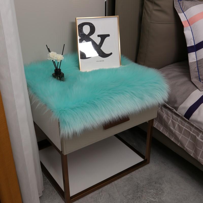 Мягкие пушистые ковры из искусственного меха для показа на туалетном столике, коврик для домашнего декора, мохнатые меховые ковры, фон для фотографий, ткань, пушистый ковер