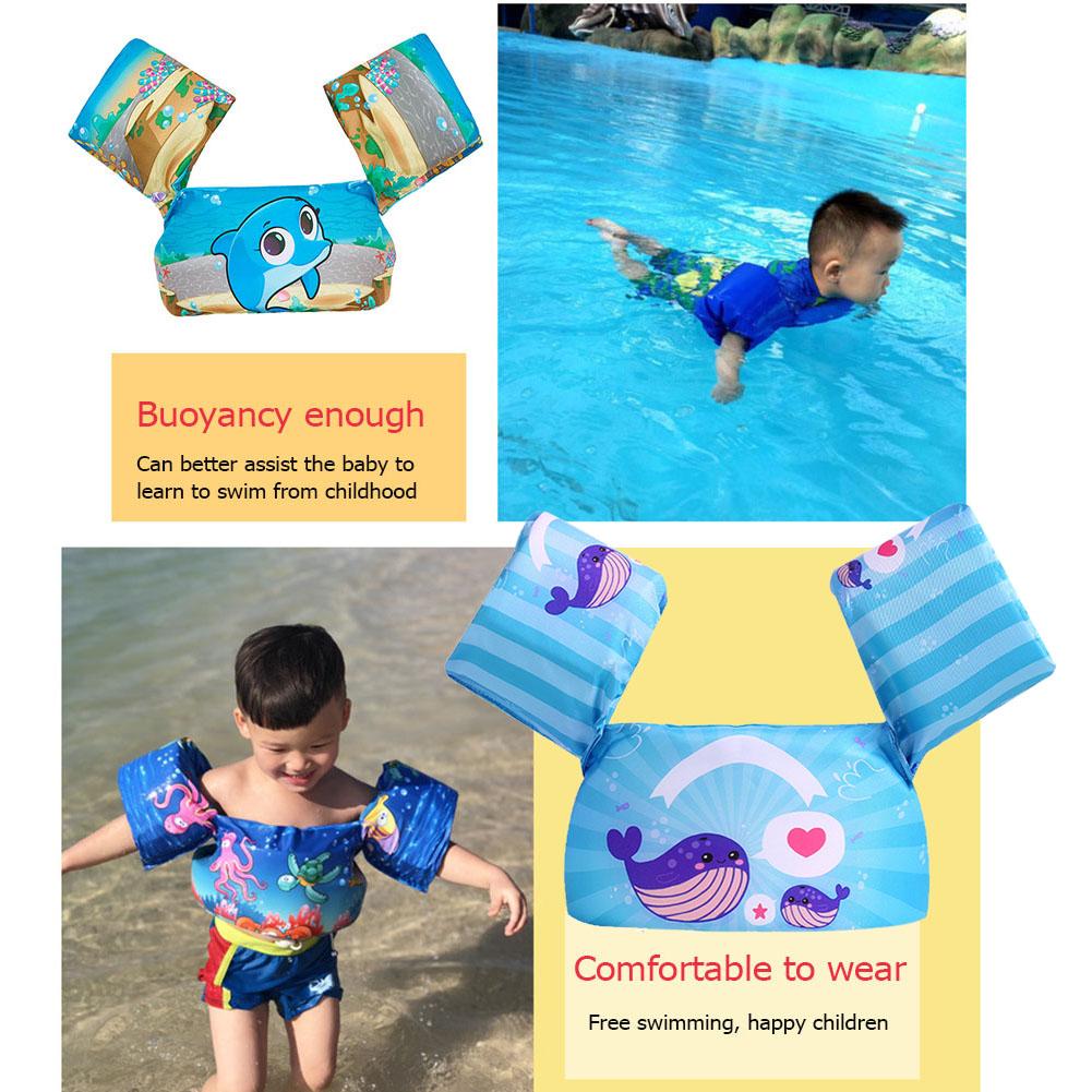 Baby Float Arm Sleeve Floating Ring Safe Life Jacket Buoyancy Vest Swim Foam Pool Toys Life Vest Kid Swimming Equipment Armbands