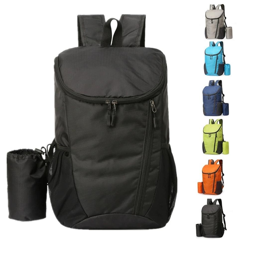 20L Portable Foldable Backpack Waterproof Ultralight Outdoor Rucksack Large Capacity Travel Hiking Knapsack for Outdoor Sports
