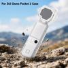 Clear PC Protective Hard Case For DJI Osmo Pocket 1 Full Body Shock‑Absorbing Gimbal Camera Cover Water‑Proof Washable Protector