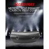 Motorcycle Exhaust Carbon Fiber Protector Heat Shield BMW S1000RR 10-20 Muffler Cover Middle Pipe Connection