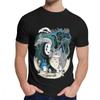 Студия Ghibli Тоторо Spirit Away Белый Дракон Хаку Футболка Модная мужская футболка с круглым вырезом на заказ Harajuku