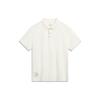 Li Ning China Color Series Solid Casual Polo Shirt Men Tops Off-White APLT019-10