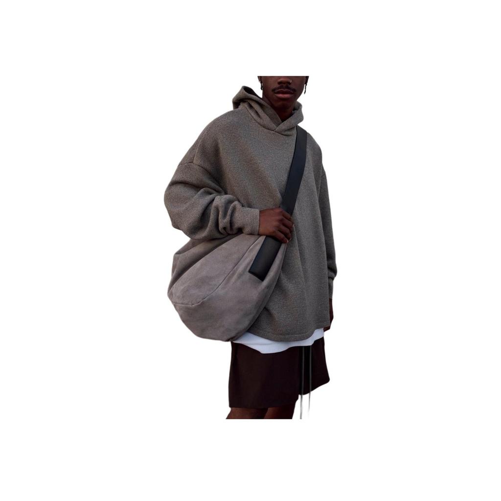 Fear of God Essentials Knit Hoodie Heather Grey Мужские топы 192SU244411F