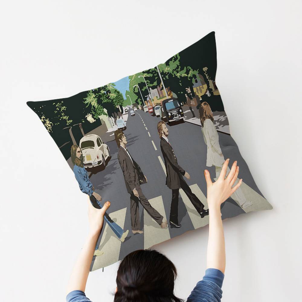 Певец The B-Beatles Подушка Подарки Мебель для дома и офиса Спальня Диван Автомобильная Подушка Чехол 45x45см