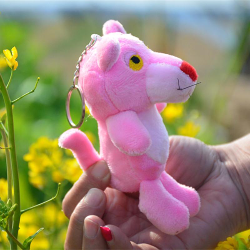 Ins Pink Leopard Doll Мягкая игрушка Милая маленькая непослушная леопардовая мини-кукла Подвеска Свадебная кукла