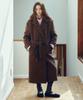 CITTA Wool Blended Tailored Maxi Long Coat_Cto148(Brown)