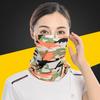 Охлаждающая бандана из ледяного шелка для улицы: Универсальный, дышащий, солнцезащитный бафф для шеи для велоспорта