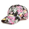 Fashion Rose Floral Print Baseball Cap for Women Sunshade Sunscreen Floral Cap Cap Sun Hat