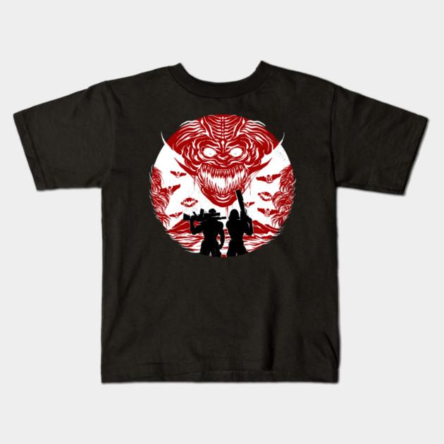 Boys Girls Soft Cotton Graphic Tees On The Way To Destroy Evil (Dark) T-shirt Breathable Daily School Wear Kids T-Shirts