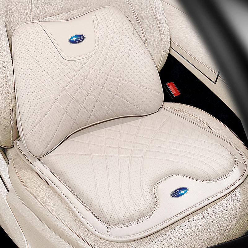 Подушка для подголовника и поддержки шеи Subaru BRZ, WRX, Forester с поясничной подушкой из пены с эффектом памяти