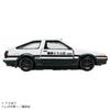 TAKARA TOMY Tomica Premium Unlimited 01 Initial D AE86 Trueno (Такуми Фудзивара) Мини-игрушка машинка для возраста 6+