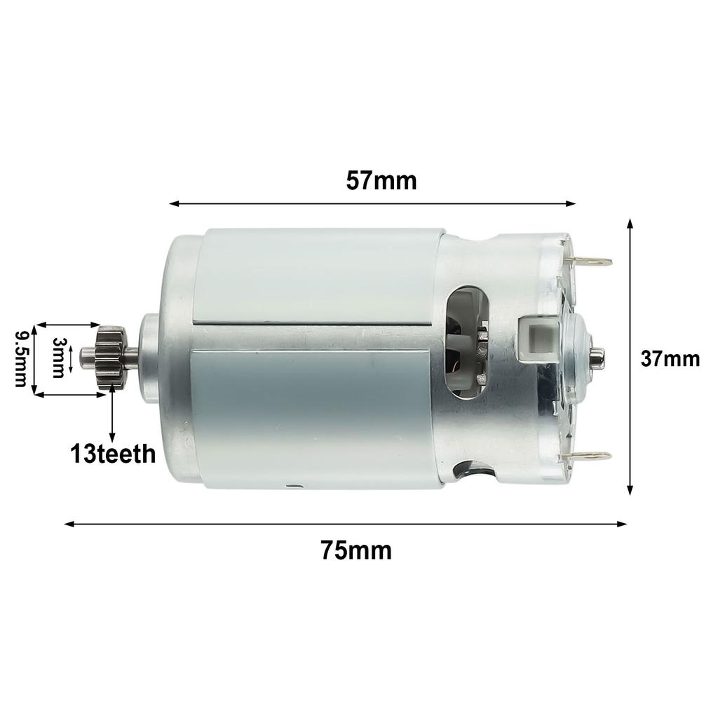 RS550 Motor Assembly with 13 Teeth Gear for Bosch For GSR10.8 2 LI 10.8V Cordless Drill Screwdriver Repair Replacement
