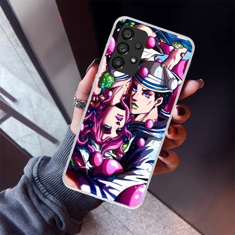 Чехол для телефона JoJo's Bizarre Adventure Горячая аниме-тематика Для Samsung Galaxy A17 A57 A37 A16 A26 A36 A56 A15 A25 A35 A55 A14 A13 A54 A53 A34