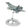 NUOTIE Eagle Metal Airplane Model Kit with Stand Gulf Spirit Diecast Alloy Fighter Model Jet Military Aircraft Collection 1/100 F-15C