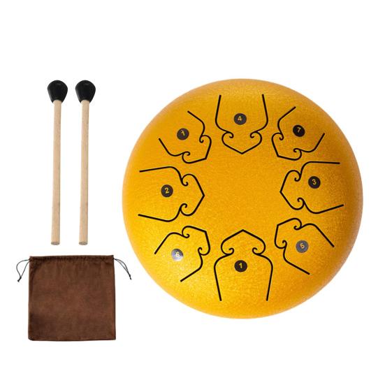 Steel Tongue Drum 46118 Inch 46243 Tone Rain Drum for Outside Garden Sound Healing Musical Instruments for Adults Kids
