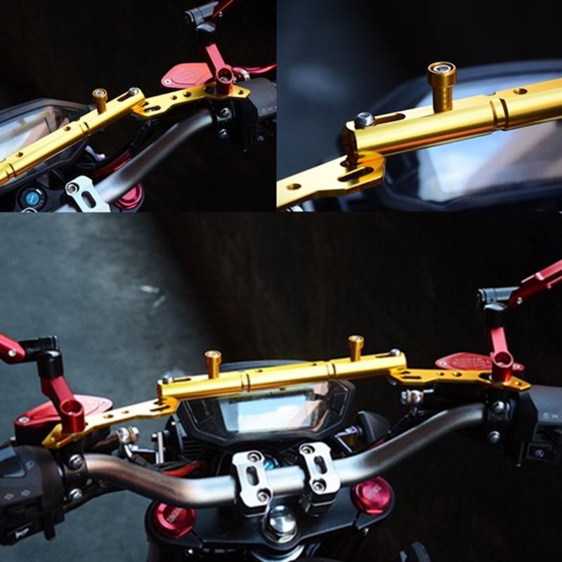 Удлинитель руля мотоцикла, легкий прочный кронштейн для удлинения руля велосипеда для фонаря мотоцикла E-Bike