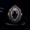 Groovy Ring Elegant Marquise Cut Multicolor Lady Finger Rings Party Jewelry
