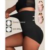 Women's High-Waist Postpartum Shapewear Briefs Seamless Nylon Slimming Body Shaper Panties