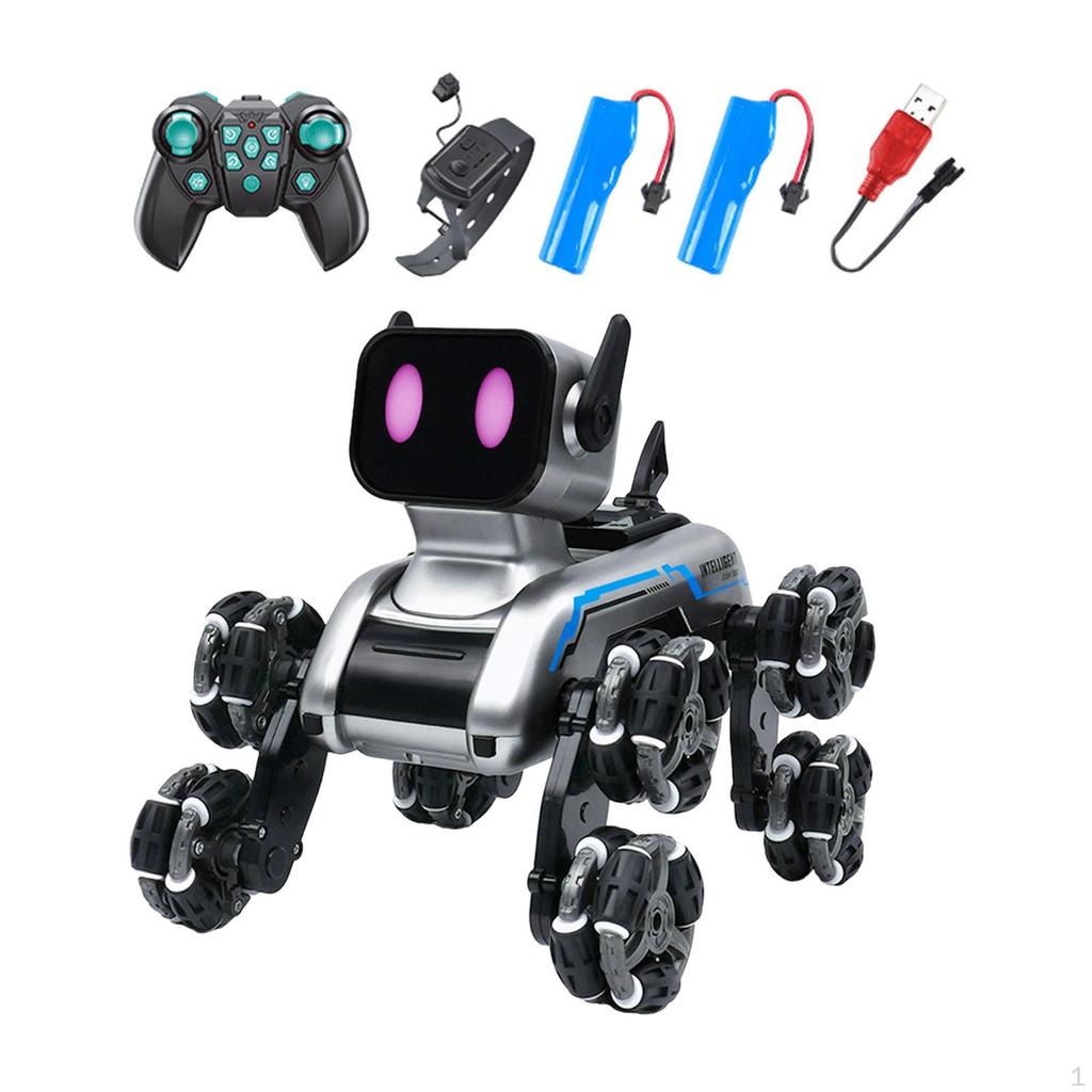 Умный RC робот собака электронные игрушки для домашних животных игрушка для показа в подарок забавные развлечения роботизированные собаки