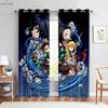 Аниме мультфильм японские комиксы принтованные шторы подходят для спальни гостиной общежития кабинета декоративные шторы 2 шт.