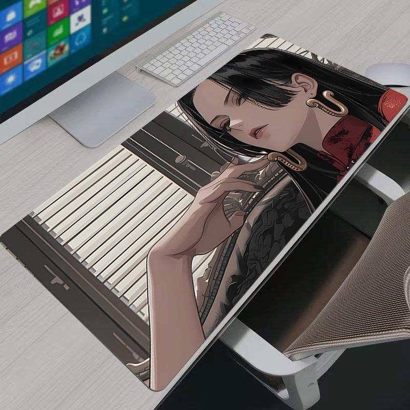 Игровой коврик для мыши One Piece Boa Hancock HD Печать Компьютерный Геймерский Заблокированный Край Коврик для мыши XXL Клавиатура ПК Коврики для мыши Pad Для LOL Csgo