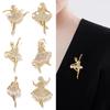 Cute Dancing Girl Brooches Ballet Dancer Brooch Pins