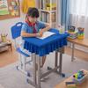 Rectangle Classroom Tablecloth Non-Slip Table Protector Elastic Table Cover  School Use