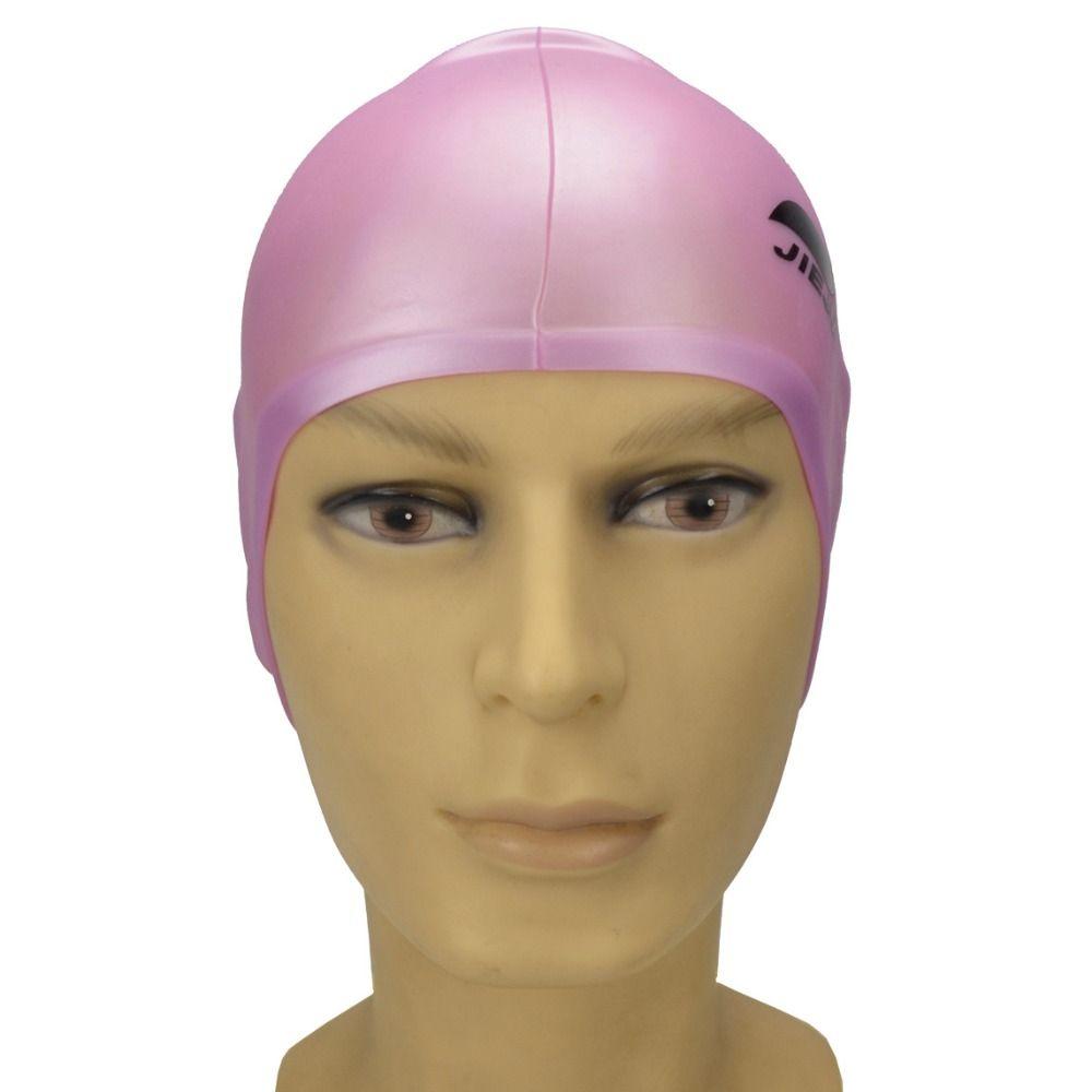 Protect Ears High Elastic Diving Hat Protect Ears Swim Hat Silicone Swimming Caps Swim Pool Cap