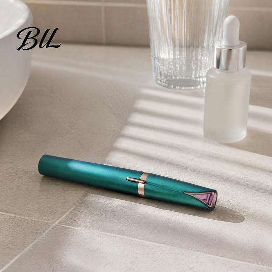 Electronic Face Hair Removal Electric Eyebrow Trimmer for Women, Rechargeable Cordless Facial Brow Removal, Portable Painless Eye Shaver Razor