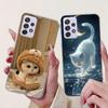 For Samsung Galaxy A52 A52s 5G Case SM-A526B SM-A528B Phone Cover Fashion Flower Soft Silicone Funda For Samsung A72 A 52 Bumper