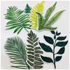 Handbook Sticker Package Retro Fern Plants 31pcs Hand Book Sticker Photo Album Decoration