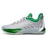 X Gordon Hayward GH1 Performance Non-Slip Durable Low-Top Basketball Shoes Men Sneakers Gray Green 112011103-5
