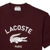 Lacoste Unisex Adult Printed Signature Cotton T-Shirt