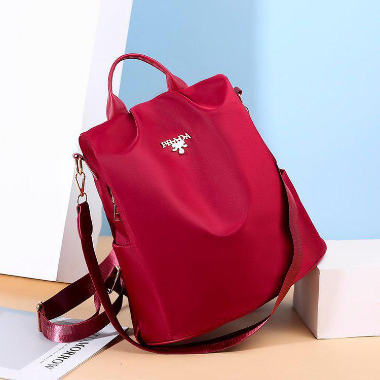 Женский водоотталкивающий многофункциональный рюкзак с защитой от краж - Нейлон большой вместимости, двойного назначения, универсальный дизайн CLE