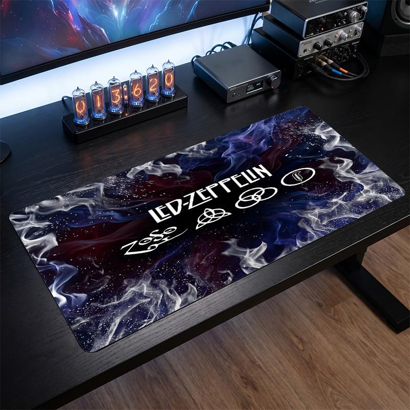 Led Zeppelin Print Large Mouse Pad Smooth Surface Anti?Slip Desk Mat For Gaming Office Laptop Decoration