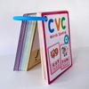 Карточки для изучения слов CVC для детей Учебные материалы ESL для малышей Наглядные пособия для изучения слов Визуальные слова Словарный запас Образовательные Монтессори