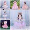 Fashion Doll Princess Dress Cute 1/6 Dress Up Doll DIY Clothes 30cm Dolls Clothes  BJD Doll