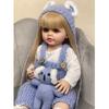 55 CM Reborn Dolls Realistic Baby Toy Full Body Silicone with Lovely Clothes Baby Girl Soft Toddler Bebe Birthday Gift Toy