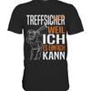 Tontauben SchieEn Treffsicher Wei Ich Es Kann Skeet Shooting T Shirt SportschTzen Outfit Ton Taube SchTze Vintage