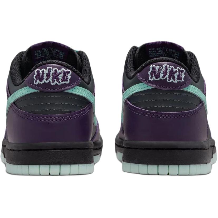 Nike Dunk Low "Волшебник" (GS) 'Темно-дымчато-серый Гранд Пурпурный Черный Артизан Тиловый' (Дети) FB9109-013