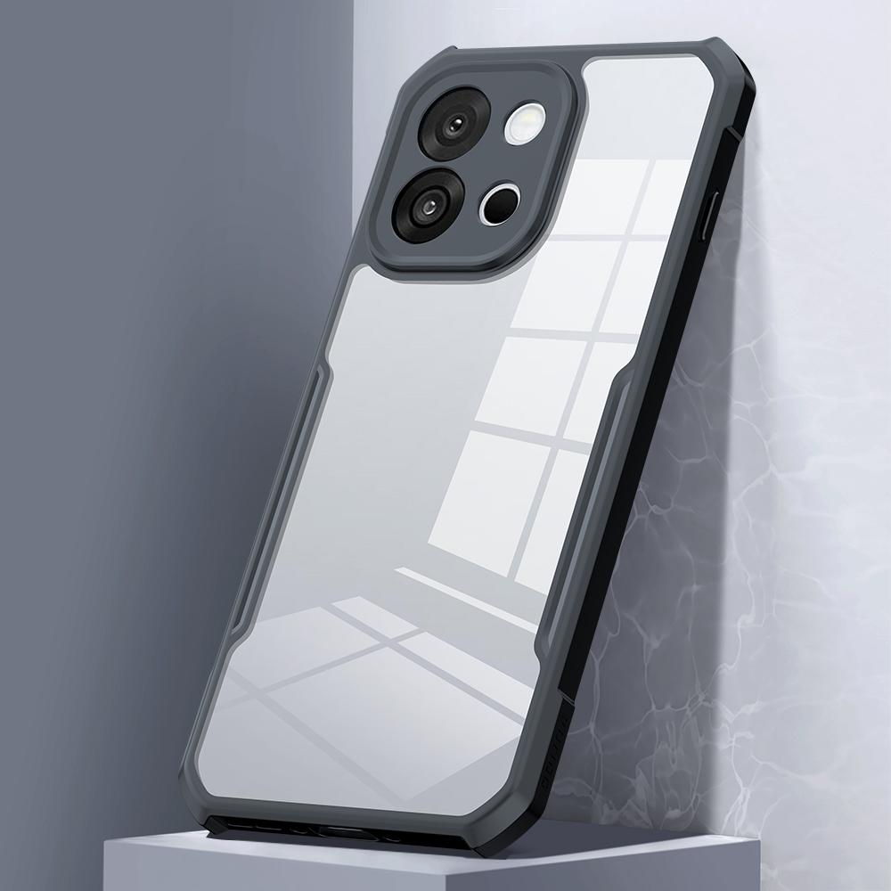 XUNDD Чехол для OnePlus 13T 5G Ударопрочный ТПУ + Акриловая прозрачная задняя панель Чехол для телефона