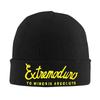 Extremoduro Album Rock Band Knit Cuff Beanie Skull Hats For Unisex Women  Warm Winter Skull Beanies Knitting Hat Cap