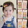 Infant Cartoon Hair Clips for Girls - Cute, Small Hairpins
