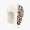 Winter Hat for Women Warm Outdoor Cycling Ear Protection Fashionable Versatile Leopard Print Cold Proof Plus Velvet Thickened Lei Feng Hat for Men